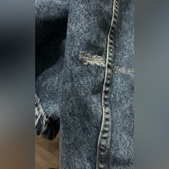 NWT FREE PEOPLE WE THE FREE JADE DENIM JACKET - Picture 4 of 5